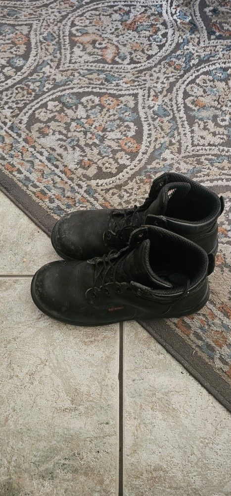 Red Wing Boots with Composite Toe