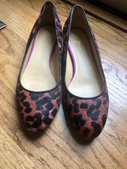 Cole Haan Calf Hair Leopard Shoes