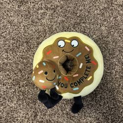 Donut And Donut Hole Plushie