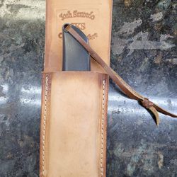 Utility Knife Leather Holder, OR Can Be Used For A Level Holder