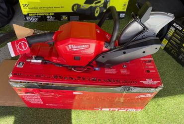 Milwaukee M18 FUEL ONE-KEY 18V Lithium-Ion Brushless Cordless 9 in. Cut Off Saw (Tool-Only