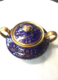 Vintage Limoges royal Mazarine Sebring Ohio pot.