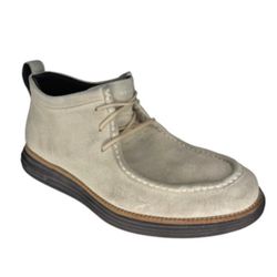 Cole Haan Men's Original Grand Moc Toe Chukka Suede Boots Size 11.5