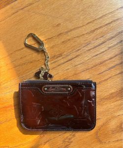 Louis Vuitton Vernon’s Key Pouch in Bordeaux Patent (never used)