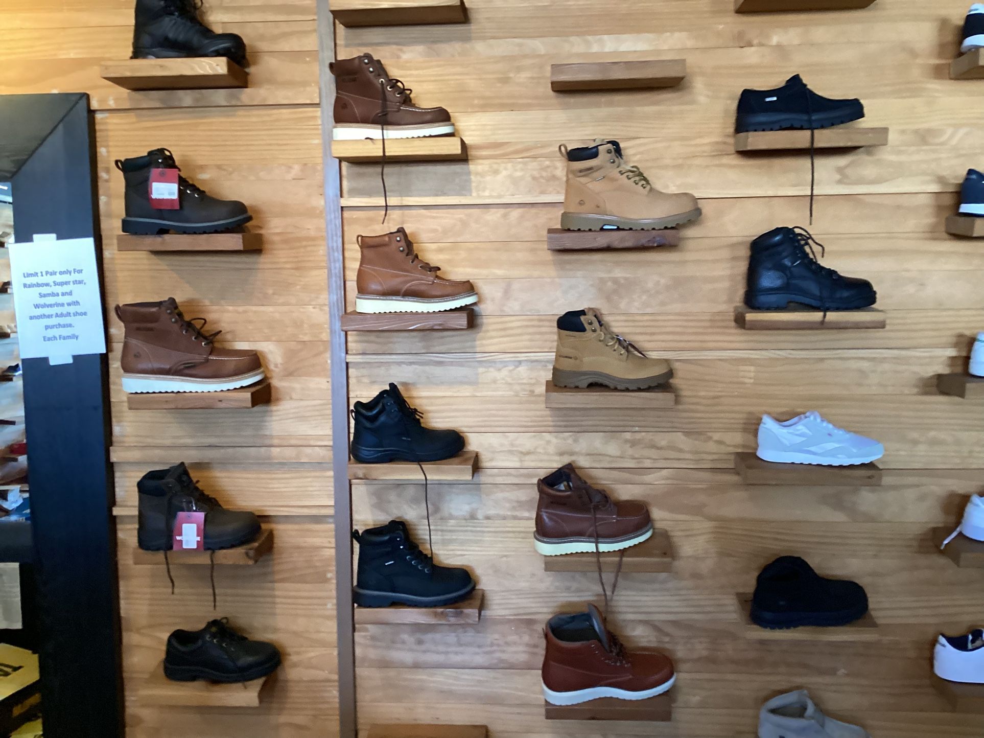Wolverine Vans Converse Nike Sv, Adidas Uggs Impala Rollerskates Reebok Store Closing Everything Must Go 50-70% Off