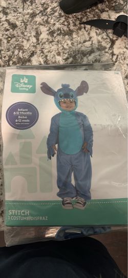 Disney Baby Stitch Infant Costume 6-12 Months
