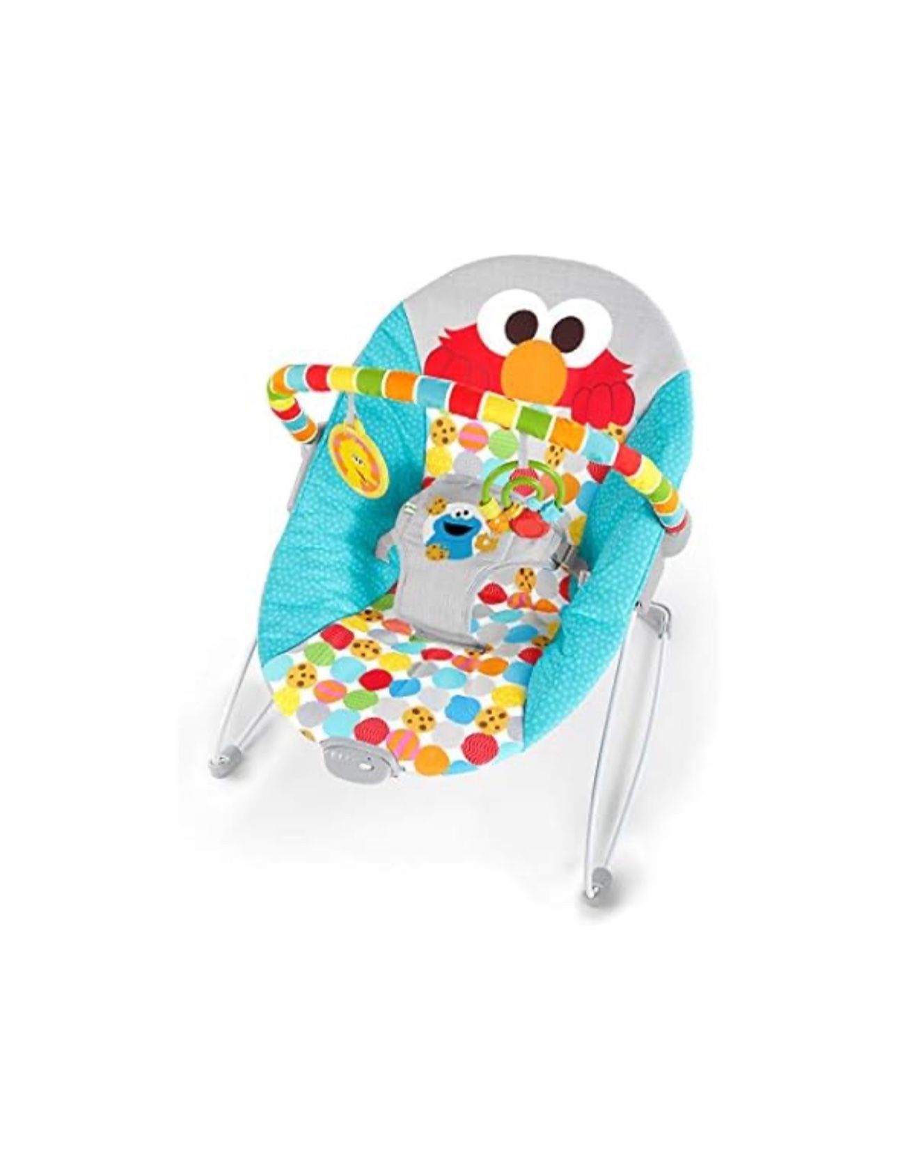 🔥NEW🔥 Bright Starts Sesame Street Baby Bouncer Soothing Vibrations Infant Seat