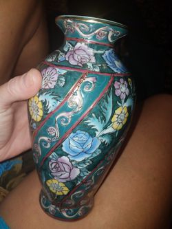 Beautiful vintage porcelain vase
