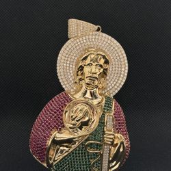 14K Gold San Judas 