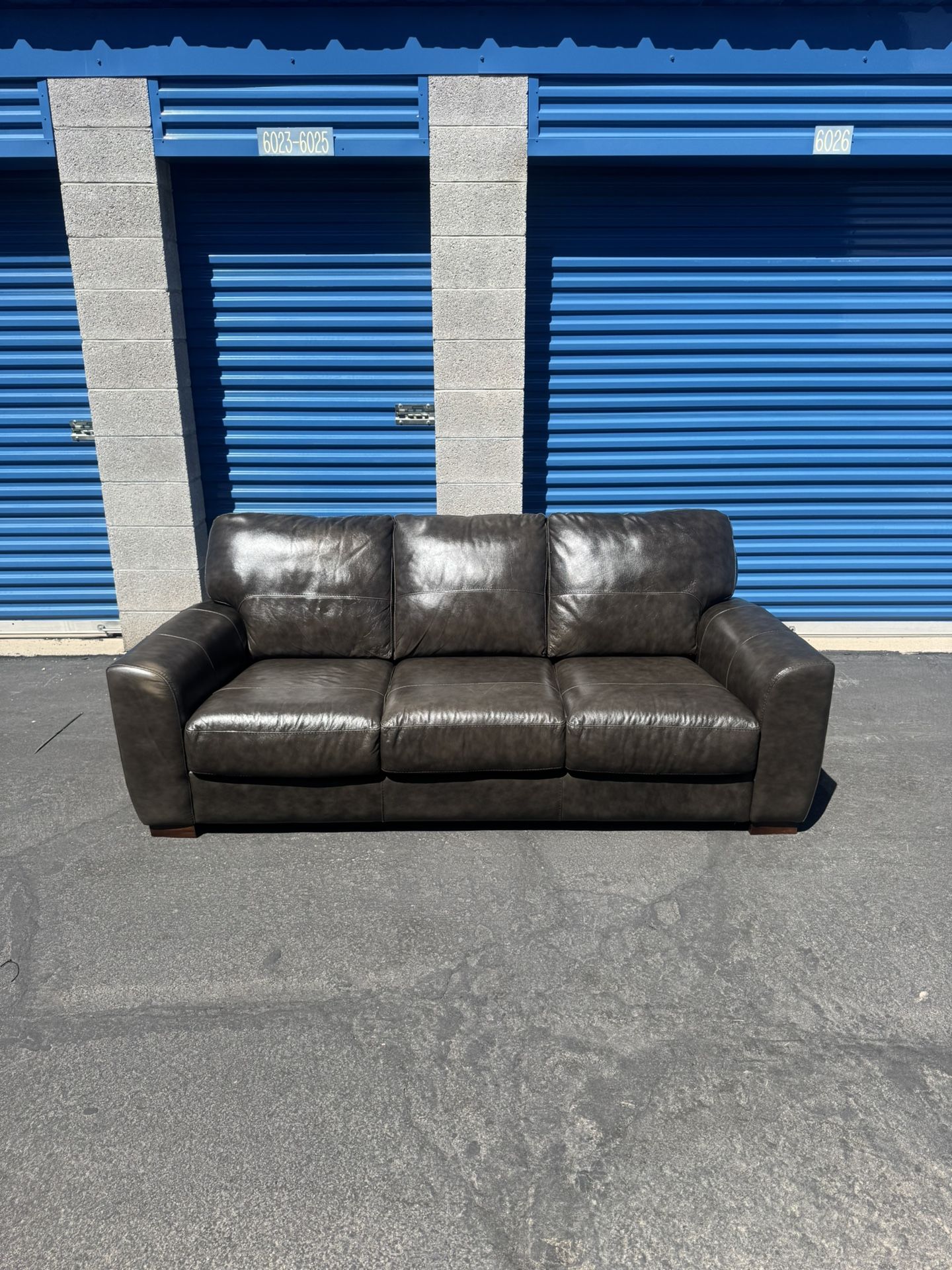 Leather Couch