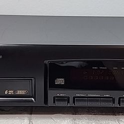Pioneer PD-M426 Multi Compact Disc 6 CD Player No Remote Tested Working Condition 
