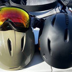 Snow Helmets And Googles