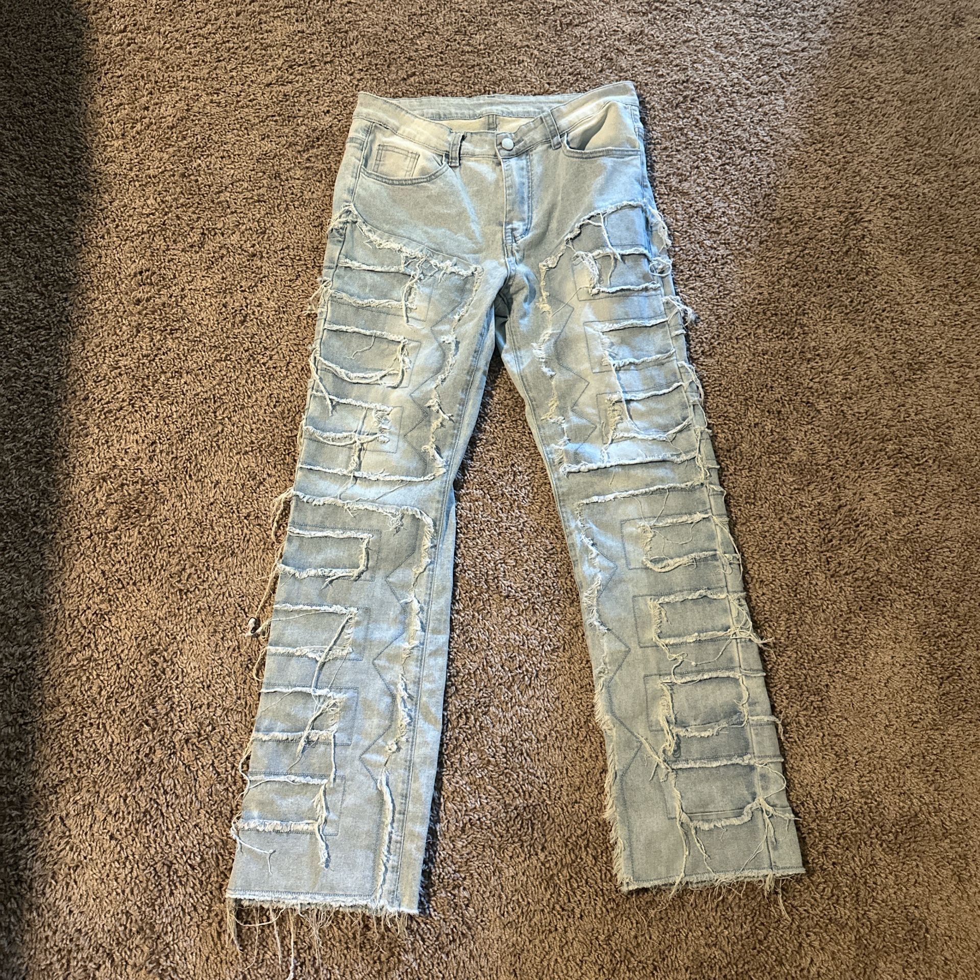 Random Jeans No Brand No Size Tag