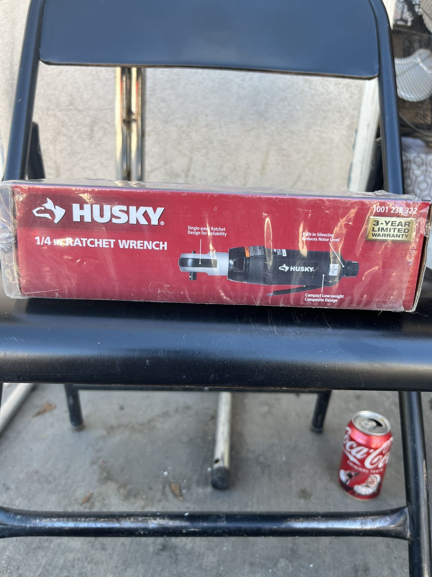 HUSKY 1/4 RATCHET WRENCH