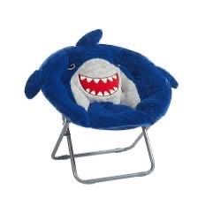 Kid’s Character Saucer Chair Shark Design $9.99