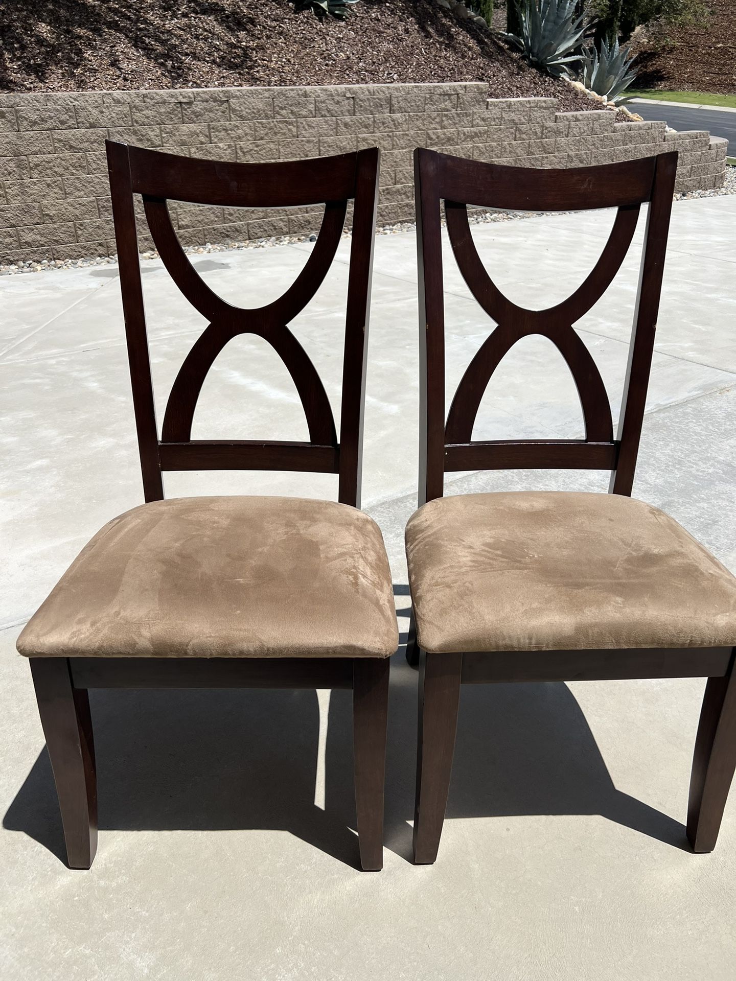 (2) Dining Table Chairs.