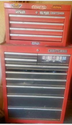 Craftsman Toolbox with tools