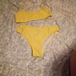 Yellow Bathing Suit