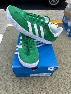 Adidas Gazelle 2 Green Suede Sneakers Size 6