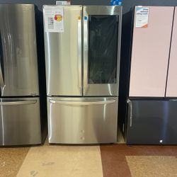 L G Stainless Steel Instaview French Door Refrigerator💸💸💸
