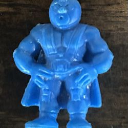 m.u.s.c.l.e. men kinnikuman figure #77 Soldier Man / Ashuraman No Sensei Blue