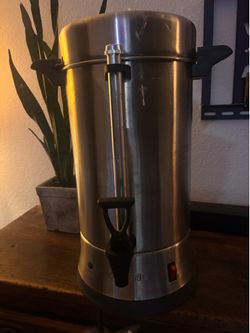 ☕ Large Capacity Coffee & Tea Maker / Hot Beverage Urn – Perfect for Parties, Events & Office