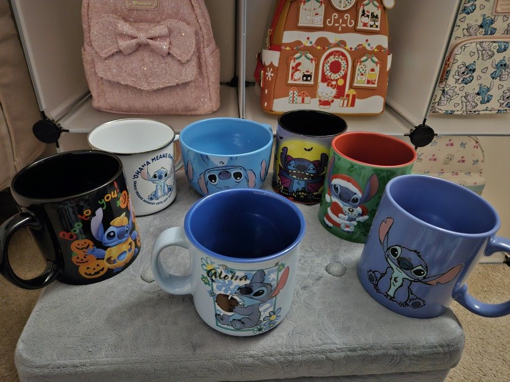 Disney Stitch Mugs $12 Each One