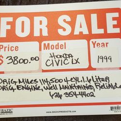 1999 Honda Civic LX 