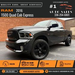2016 Ram 1500 Quad Cab
