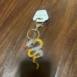 Chinese Snake Keychain