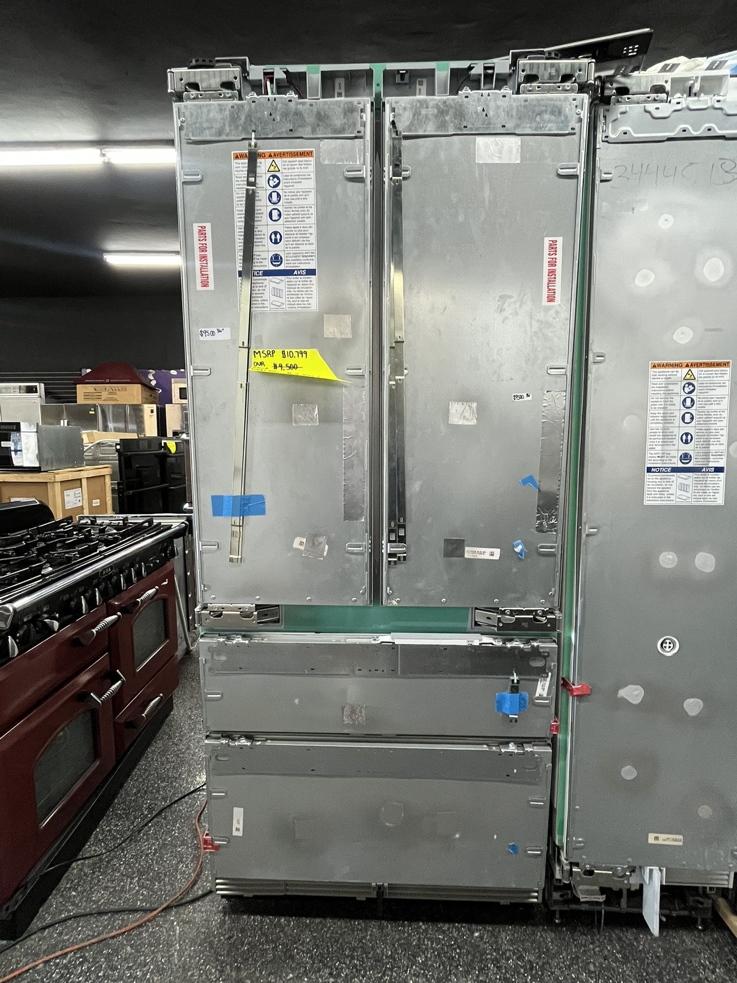 New 4 Door Built In Panel Ready Thermador 36” Fridge Freedom Collection