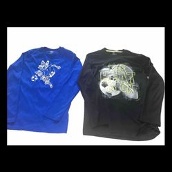 Kids Athletic Performance Active  Long sleeve Tee Lot Of 2 l Large 10-12