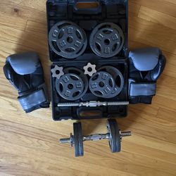 Detachable Weights With Boxing Glove 