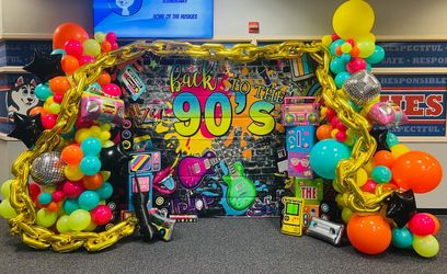 90s party decor