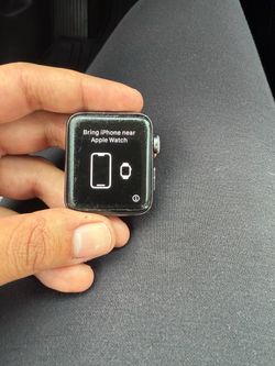 Apple Watch Space Gray Aluminum Case 42mm