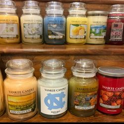 Yankee candle Large Candles $15 Each