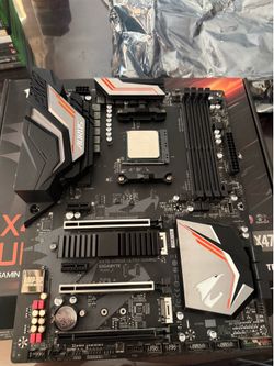 X470 aorus motherboard  w/ Ryzen 5 2600