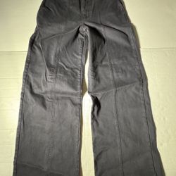 NWT  Universal Thread  Denim Jeans  Baggy Wide Leg  Stretch  Charcoal Navy  Women  Size 6