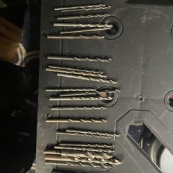 Assorted drillbit lot