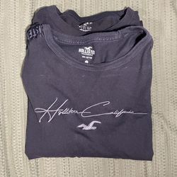 Men’s Long Sleeve Bundle (Hollister + Forever 21) Size Large – 2 for $20
