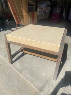 Marble table
