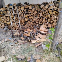 Cord Of mostly Seasoned Cherry Wood 