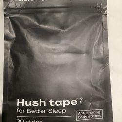 Hush Tape for Better Sleep - 30 strips "Enhance your breathing, elevate sleep"