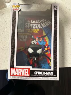 Spider man w/ comic background
