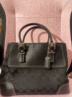 Coach Black Tote Bag