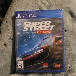 Ps4 Super Street The Game 1 New 2 Used