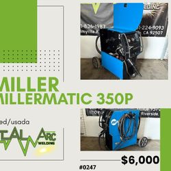 0247 – MILLER Millermatic 350P – MIG Welder / VITAL ARC WELDING