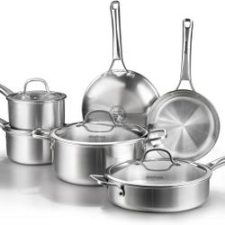 Chefmate Stainless Steel Cookware Set