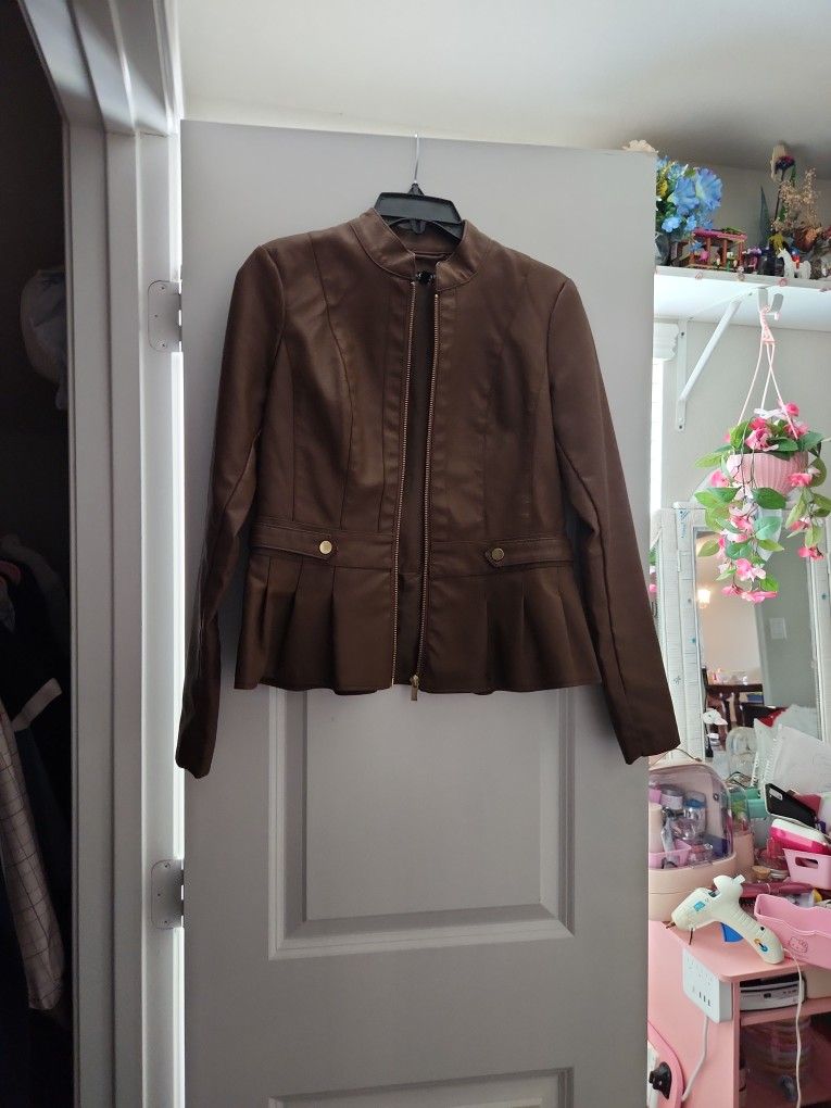 Brown Leather Jacket
