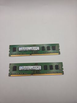 LOT OF 2 Samsung 8GB 2Rx8 PC3L-12800U DIMM DDR3L Desktop Memory RAM (16GB TOTAL)